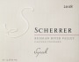 Scherrer Winery Calypso Vineyard Syrah 2008 Front Label