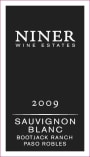 Niner Bootjack Ranch Sauvignon Blanc 2009  Front Label