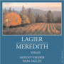Lagier Meredith Syrah 1999 Front Label