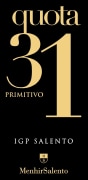 Cantine Menhir Salento Salento Quota 31 Primitivo 2011 Front Label