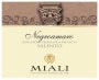Cantine Miali Salento Negroamaro 2010 Front Label