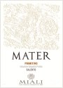 Cantine Miali Salento Mater Primitivo 2010 Front Label