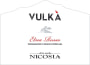 Nicosia Etna Vulka Rosso 2012 Front Label