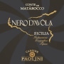 Cantine Paolini Sicilia Conte di Matarocco Nero d'Avola 2014 Front Label