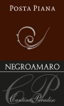 Cantine Paradiso Puglia Posta Piana Negroamaro 2013 Front Label
