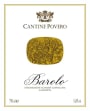 Cantine Povero Barolo 2011 Front Label