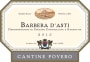 Cantine Povero Barbera d'Asti 2013 Front Label