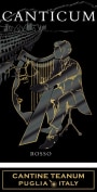 Cantine Teanum Canticum Rosso 2014 Front Label
