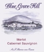 Capaia Wines Blue Grove Hill Merlot Cabernet Sauvignon 2009 Front Label