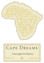 Cape Dreams Sauvignon Blanc 2014 Front Label