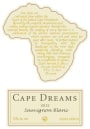 Cape Dreams Sauvignon Blanc 2012 Front Label
