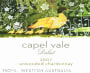Capel Vale Winery Debut Unwooded Chardonnay 2007 Front Label