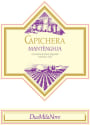 Capichera Isola dei Nuraghi Mantenghja 2010 Front Label