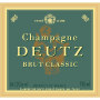 Deutz Brut Classic (375ML half-bottle) Front Label