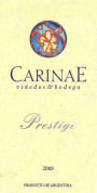 Carinae Vinedos & Bodega Mendoza Prestige 2008 Front Label