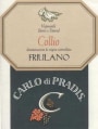 Carlo di Pradis Collio Friulano 2013 Front Label