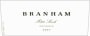 Branham Estate Wines Rockpile Petite Sirah 2007 Front Label