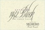 Seghesio 1942 Block Grenache 2012 Front Label