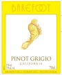 Barefoot Pinot Grigio 1984 Front Label