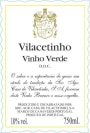 Casa de Vilacetinho Vinho Verde 2015 Front Label