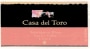 Casa del Toro Sauvignon Blanc 2015 Front Label