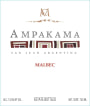 Casa Montes Bodega & Vinedos Ampakama Malbec 2015 Front Label