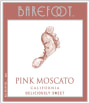 Barefoot Pink Moscato 2012 Front Label