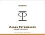 Casas Patronales Reserva Cabernet Sauvignon 2012 Front Label