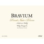 Bravium Wiley Vineyard Pinot Noir Blanc Oak Barrel Aged 2014 Front Label