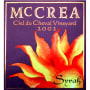 McCrea Ciel du Cheval Syrah 2002 Front Label