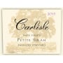 Carlisle Palisades Vineyard Petite Sirah 2015 Front Label