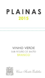 Casa Santa Eulalia Plainas Branco 2015 Front Label