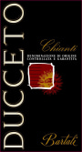 Bartali Chianti Ducceto 2014 Front Label
