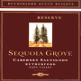 Sequoia Grove Rutherford Bench Reserve Cabernet Sauvignon 2012 Front Label