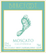 Barefoot Moscato 2012 Front Label