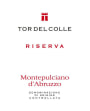 Casa Vinicola Botter Montepulciano d'Abruzzo Tor del Colle Riserva 2013 Front Label