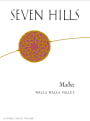 Seven Hills Winery Malbec 2014 Front Label