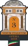 Casa Vitivinicola Tinazzi No 3 Vinum Italicum Opera Vino Rosso da Tavola 2005 Front Label