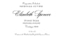 Elizabeth Spencer Special Cuvee Pinot Noir 2008  Front Label