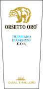 Casal Thaulero Trebbiano d'Abruzzo Orsetto Oro 2014 Front Label