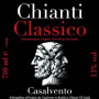 Casalvento di Baronti Aldo Chianti Classico 2011 Front Label