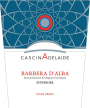 Cascina Adelaide Vigna Preda Barbera d'Alba Superiore 2013 Front Label