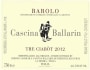 Cascina Ballarin Barolo Tre Ciabot 2012 Front Label