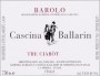 Cascina Ballarin Barolo Tre Ciabot 2008 Front Label