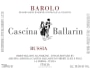 Cascina Ballarin Barolo Bussia 2009 Front Label