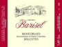 Cascina Barisel Monferrato Dolcetto 2014 Front Label