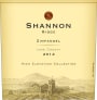 Shannon Ridge Zinfandel 2012 Front Label