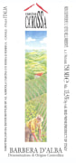 Cascina Ca'Rossa Barbera d' Alba 2013 Front Label