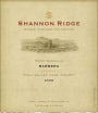 Shannon Ridge Barbera 2008 Front Label