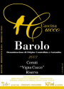 Tenuta Cucco Cerrati Vigna Cucco Riserva 2007 Front Label